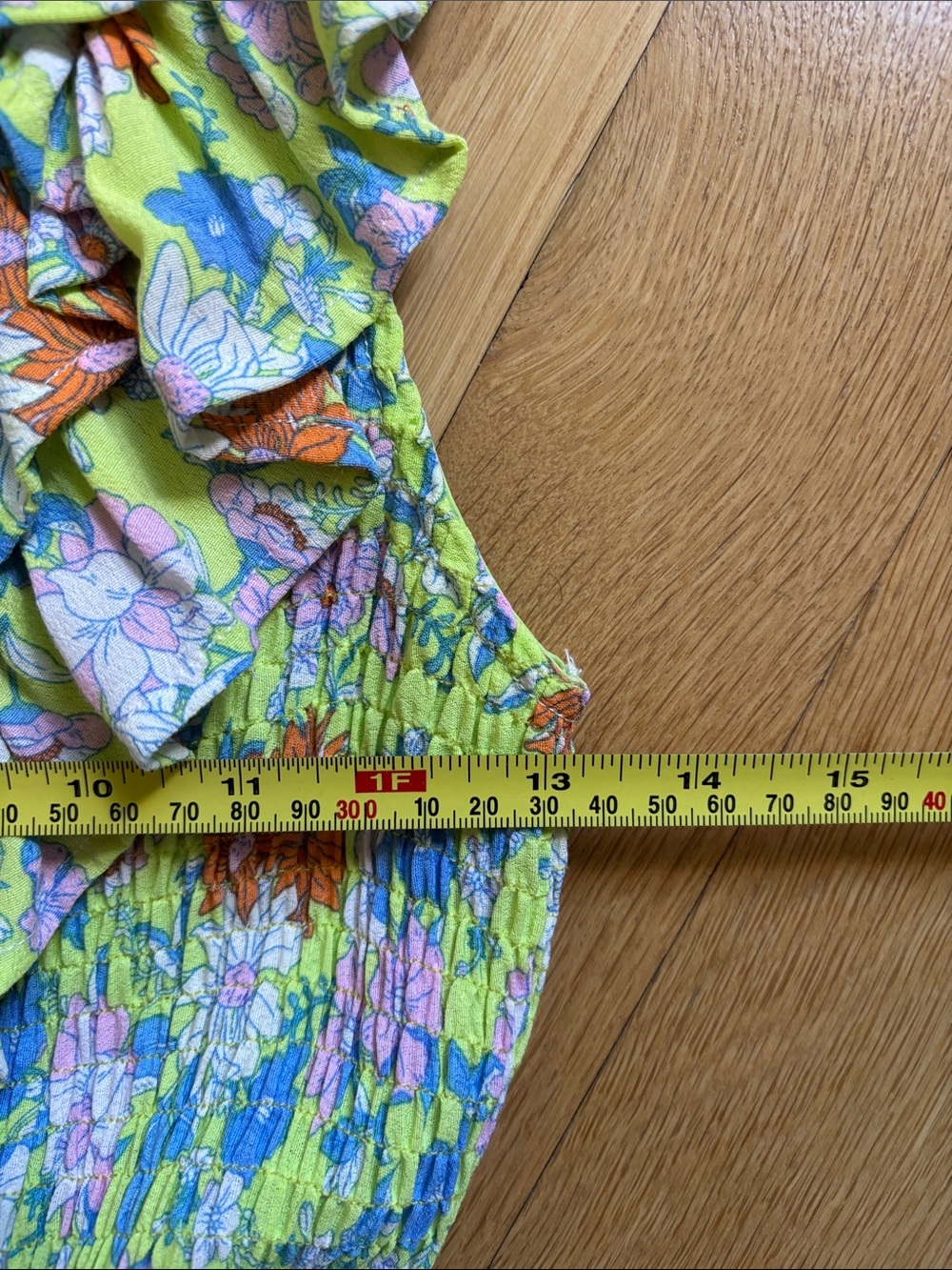 Floral Ruffled Dress - Picture 9 of 9